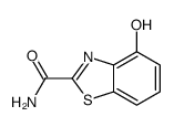 2-Benzothiazolecarboxamide,4-hydroxy-(9CI) Structure