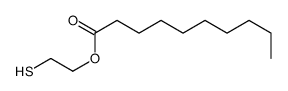 2-sulfanylethyl decanoate Structure