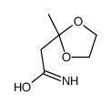 2-甲基-1,3-二氧戊环-2-乙酰胺图片