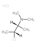 2-Butanamine, 3-chloro-N,N-dimethyl-, hydrochloride, (R*,R*)- picture