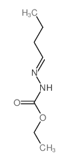 ethyl N-(butylideneamino)carbamate structure