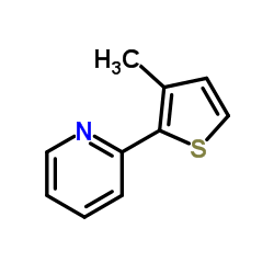 2-(3-Methyl-2-thienyl)pyridine structure