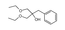 1-ethoxy-2-ethoxymethyl-3-phenyl-propan-2-ol结构式