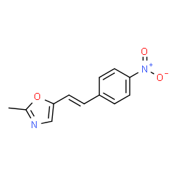 Oxazole, 2-methyl-5-[2-(4-nitrophenyl)ethenyl]- (9CI) picture