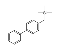 trimethyl-[(4-phenylphenyl)methyl]silane结构式