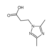 3-(3,5-二甲基-[1,2,4]噻唑-1-基)-丙酸图片