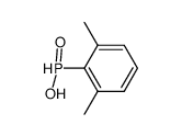 (2,6-dimethylphenyl)phosphinic acid Structure