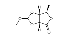 2,3-O-ethoxymethylene-5-deoxy-γ-D-ribonolactone Structure