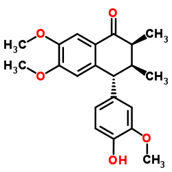 (-)-Holostyligone structure