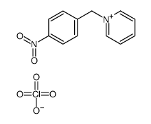 1-[(4-nitrophenyl)methyl]pyridin-1-ium,perchlorate结构式