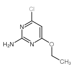 4-Chloro-6-ethoxy-2-pyrimidinamine structure