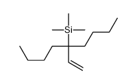 5-ethenylnonan-5-yl(trimethyl)silane Structure