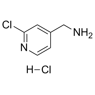 (2-Chloropyridin-4-yl)methanamine hydrochloride structure