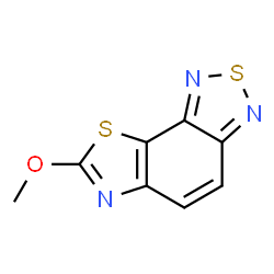 Thiazolo[5,4-e]-2,1,3-benzothiadiazole, 7-methoxy- (7CI) Structure