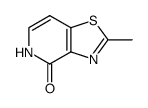 2-Methyl-5H-thiazolo[4,5-c]pyridin-4-one Structure