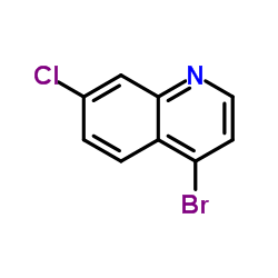 4-Bromo-7-chloroquinoline Structure