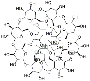 (2-羟丙基)-GAMMA-环糊精结构式