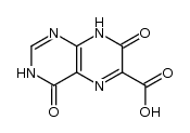 4,7-dioxo-3,4,7,8-tetrahydro-pteridine-6-carboxylic acid结构式