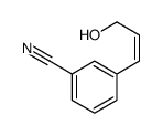 3-(3-hydroxyprop-1-enyl)benzonitrile Structure