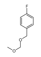 1-fluoro-4-(methoxymethoxymethyl)benzene结构式