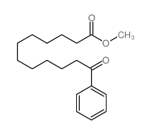 Methyl 12-oxo-12-phenyldodecanoate结构式