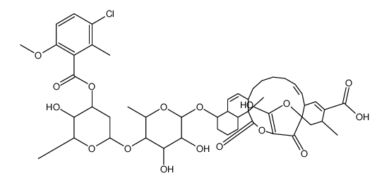 2'''-hydroxychlorothricin Structure