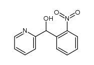 (2-nitrophenyl)(pyridin-2-yl)methanol结构式