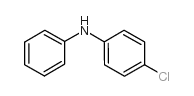 Benzenamine,4-chloro-N-phenyl- Structure