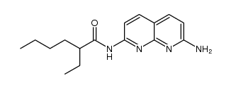 N-(7-amino-1,8-naphthyridin-2-yl)-2-ethylhexanamide Structure