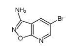 5-bromo-[1,2]oxazolo[5,4-b]pyridin-3-amine Structure