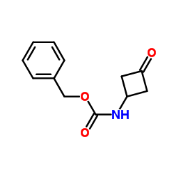 Benzyl (3-oxocyclobutyl)carbamate structure