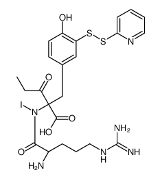 3-(2-pyridyldithio)propionylarginylmonoiodotyrosine structure