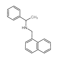 NAPHTHALEN-1-YLMETHYL-(1-PHENYL-ETHYL)-AMINE Structure