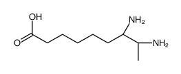 (7R,8S)-7,8-diaminononanoic acid结构式