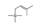 3,3-DIMETHYLALLYLTRIMETHYLSILANE structure