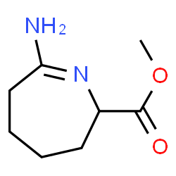 2H-Azepine-2-carboxylicacid,7-amino-3,4,5,6-tetrahydro-,methylester(9CI)结构式