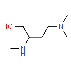 1-Butanol,4-(dimethylamino)-2-(methylamino)-(9CI) structure