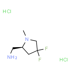 [(2S)-4,4-difluoro-1-methylpyrrolidin-2-yl]methanamine dihydrochloride picture