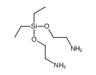 4,4-Diethyl-3,5-dioxa-4-silaheptane-1,7-diamine Structure