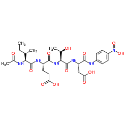 Ac-Ile-Glu-Thr-Asp-pNA Structure