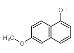 6-甲氧基-1-萘酚结构式