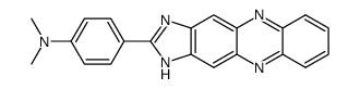 4-(1H-imidazo[4,5-b]phenazin-2-yl)-N,N-dimethyl-aniline Structure