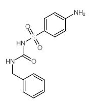 Benzenesulfonamide,4-amino-N-[[(phenylmethyl)amino]carbonyl]- picture