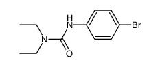 N'-(4-bromophenyl)-N,N-diethylurea结构式