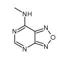 methyl-[1,2,5]oxadiazolo[3,4-d]pyrimidin-7-yl-amine Structure