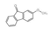 9H-Fluoren-9-one,2-methoxy- Structure