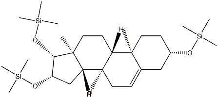 3β,16β,17β-Tris(trimethylsiloxy)androst-5-ene picture