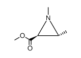 2-Aziridinecarboxylic acid, 1,3-dimethyl-, methyl ester, (2R,3S)-rel- (9CI) picture