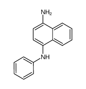 N-Phenyl-1,4-naphthalenediamine Structure