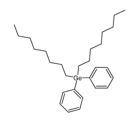 dioctyldiphenylgermane structure